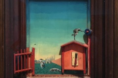 Max-Ernst-Zwei-Kinder-werden-von-einer-Nachtigall-bedroht-1924